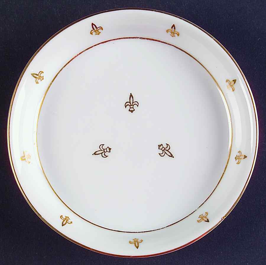 Fleur De Lis (Smooth) Coaster by Lefton-1