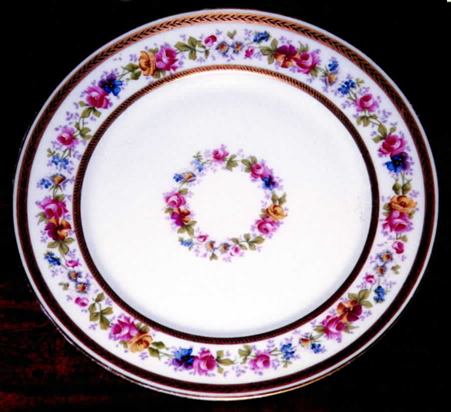GUE617 Dinner Plate by WM Guerin-1