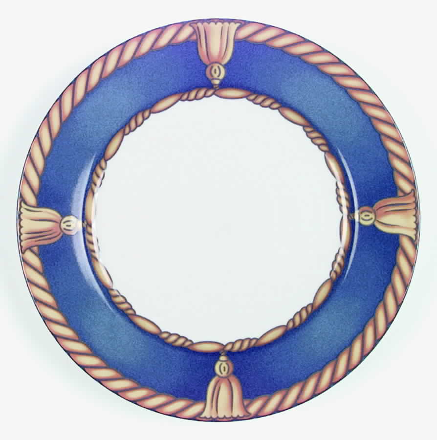 Ali Baba Blue Dinner Plate by Laure Japy-1