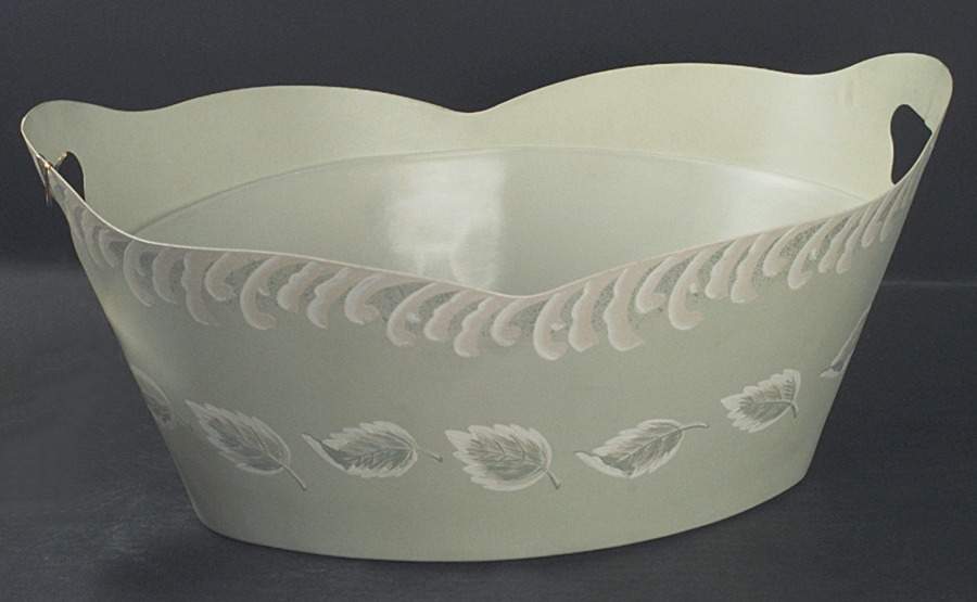 Herbal Garden Metal Ice Chest by Lenox-1