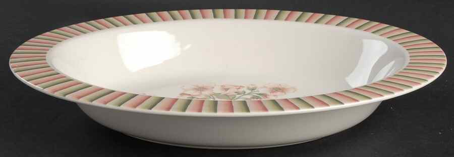 Herbal Garden 13" Oval Vegetable Bowl by Lenox-1