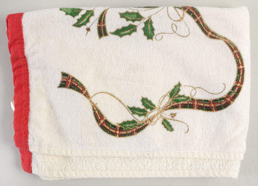 Holiday Nouveau Gold Cloth Dish Towel by Lenox-1
