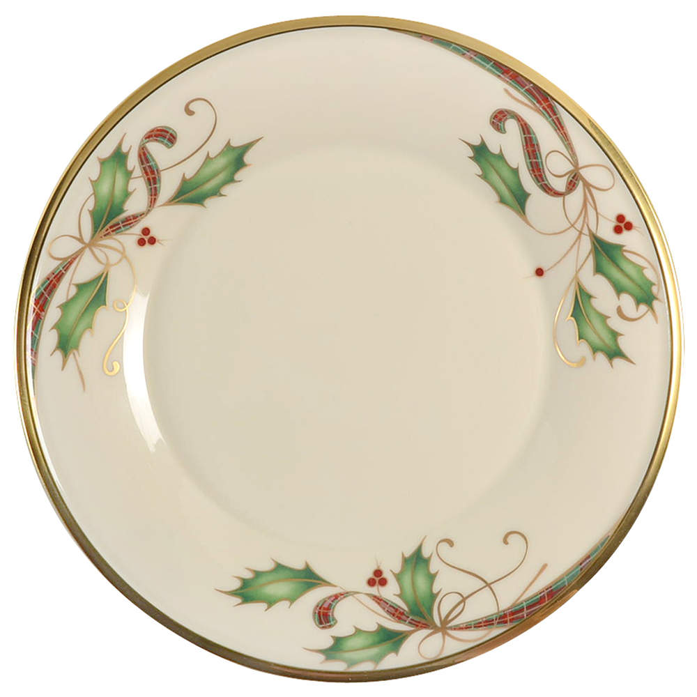 Holiday Nouveau Gold Accent Luncheon Plate by Lenox-1
