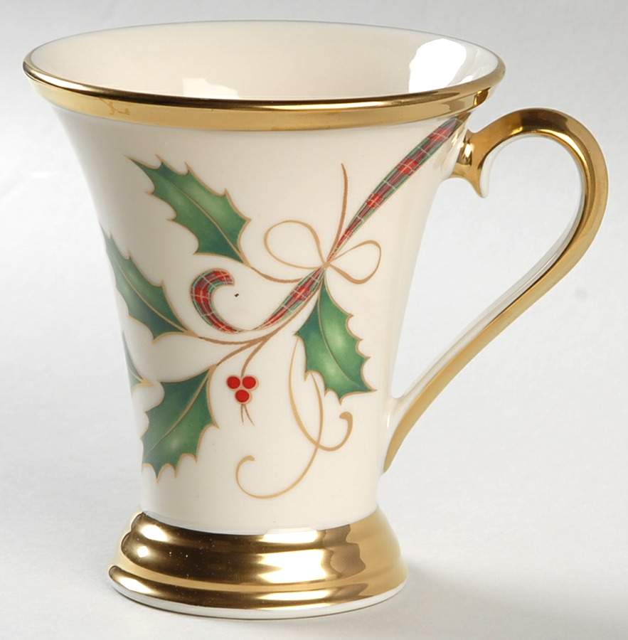 Holiday Nouveau Gold Accent Mug by Lenox-1