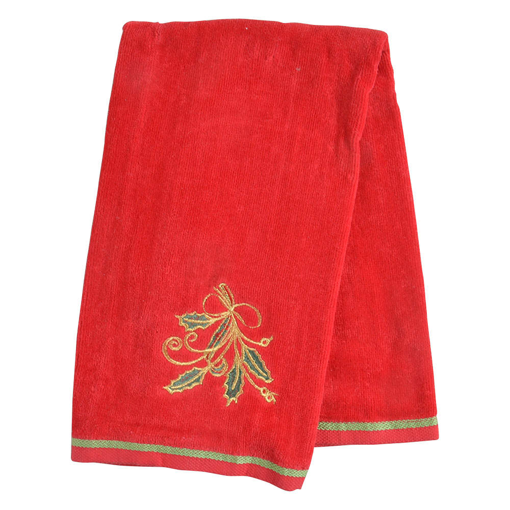 Holiday Nouveau Gold Cloth Kitchen Towel by Lenox-1