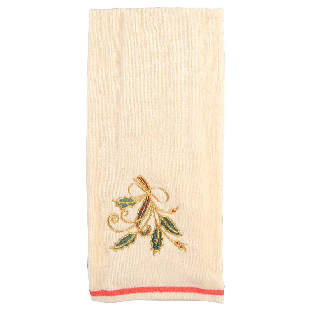 Holiday Nouveau Gold Cloth Kitchen Towel by Lenox-1