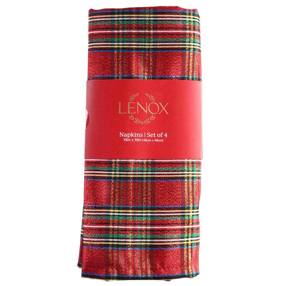 Holiday Nouveau Gold Cloth Napkin - Set of 4 by Lenox-1