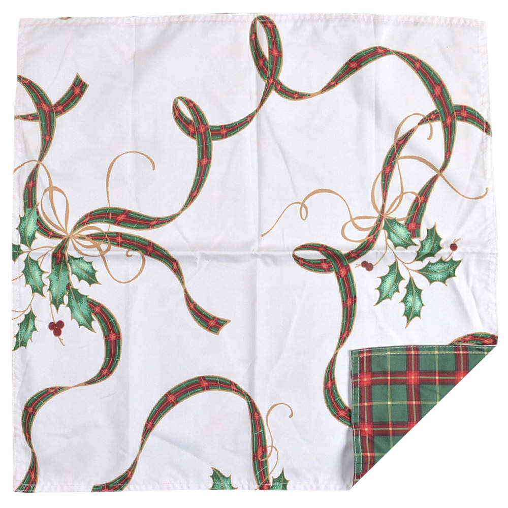 Holiday Nouveau Gold Reversible Cloth Napkin by Lenox-1