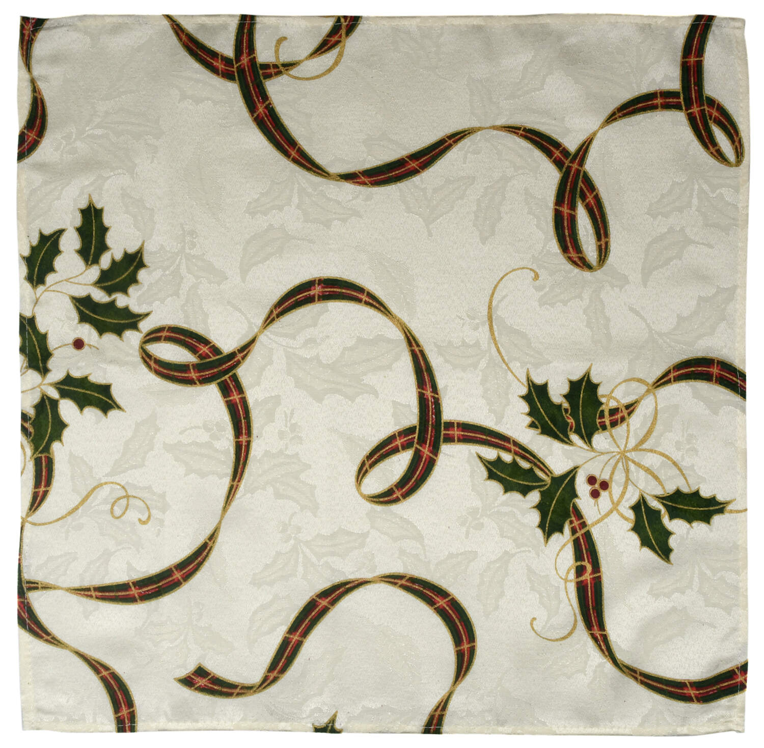 Holiday Nouveau Gold Cloth Napkin by Lenox-1