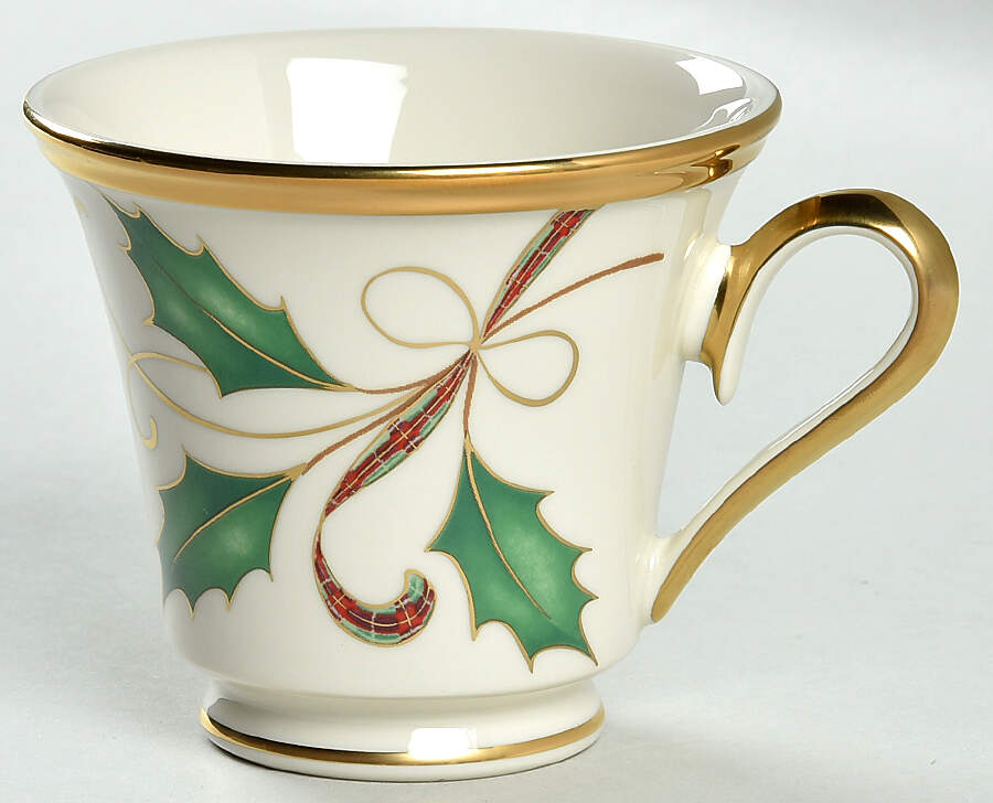 Holiday Nouveau Gold Accent Footed Cup by Lenox-1