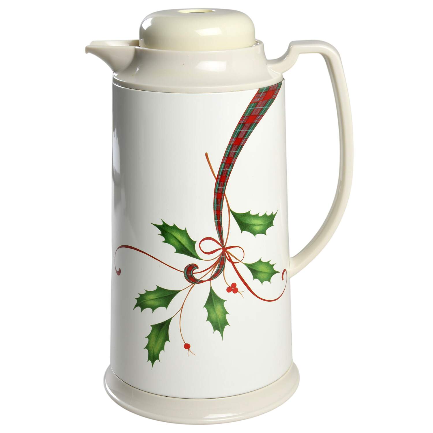 Holiday Nouveau Gold Plastic Thermos/Carafe & Lid by Lenox-1