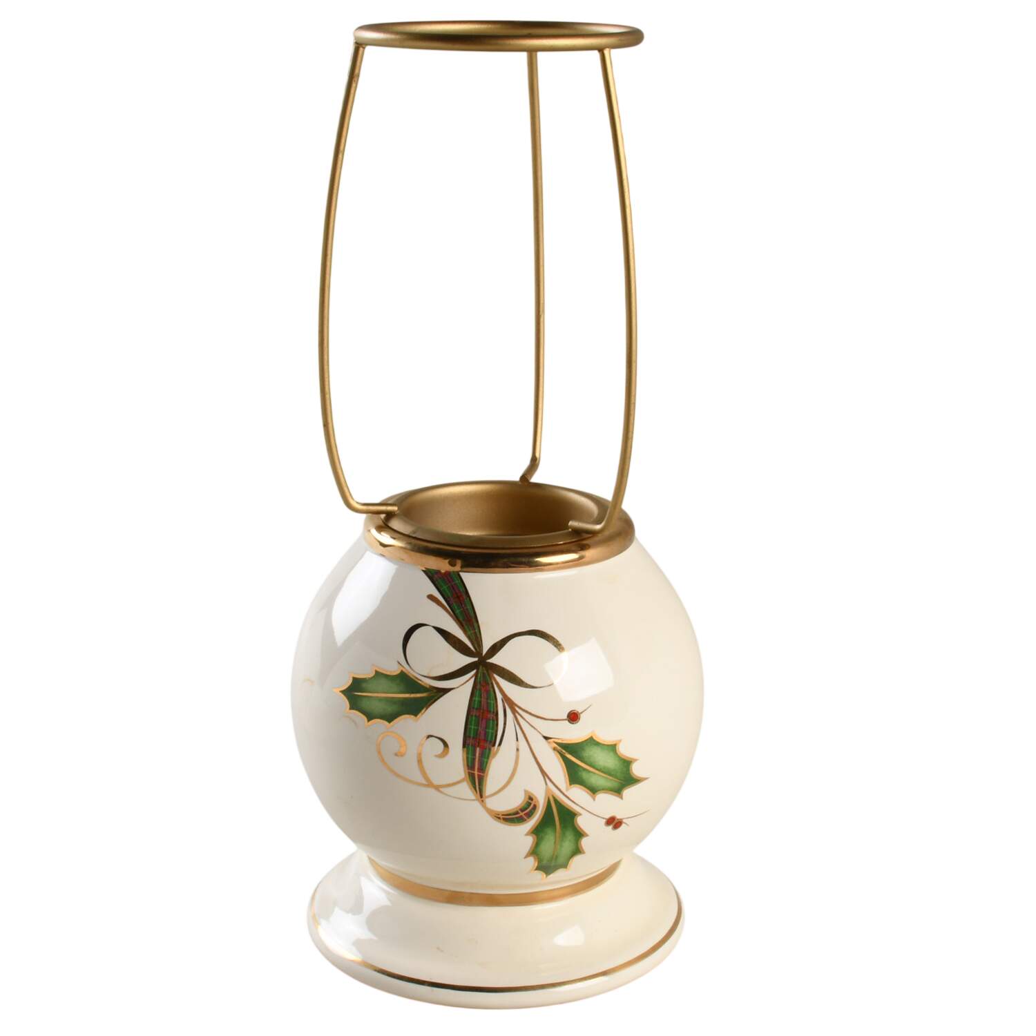 Holiday Nouveau Gold Candle Lamp No Shade by Lenox-1