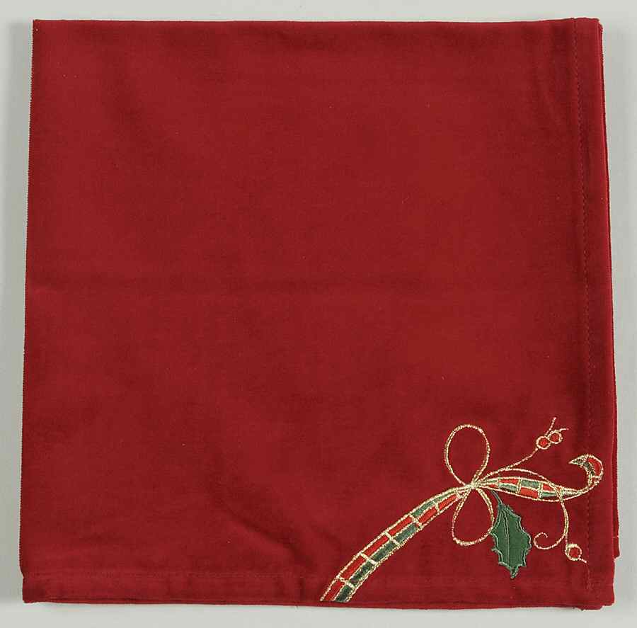 Holiday Nouveau Gold Cloth Napkin by Lenox-1