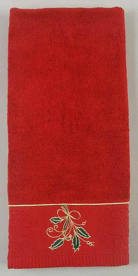Holiday Nouveau Gold Hand Towel-Cloth by Lenox-1