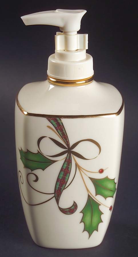 Holiday Nouveau Gold Lotion Dispenser by Lenox-1