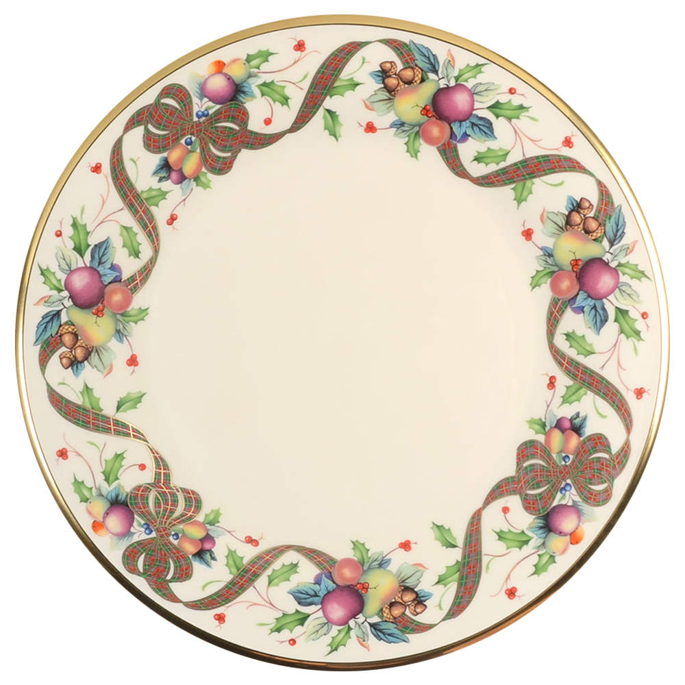 Holiday Tartan Dinner Plate by Lenox-1