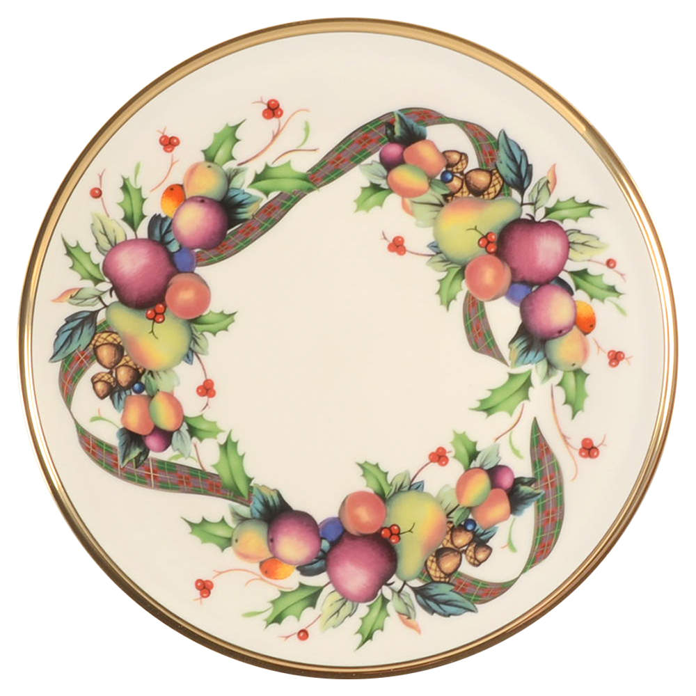 Holiday Tartan Bread & Butter Plate by Lenox-1