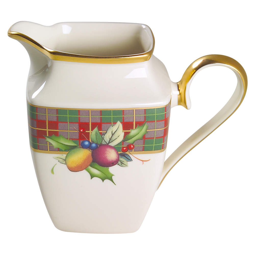 Holiday Tartan Square Creamer by Lenox-1