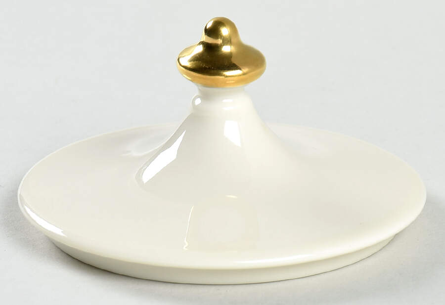 Holiday Tartan Lid for Sugar Bowl by Lenox-1