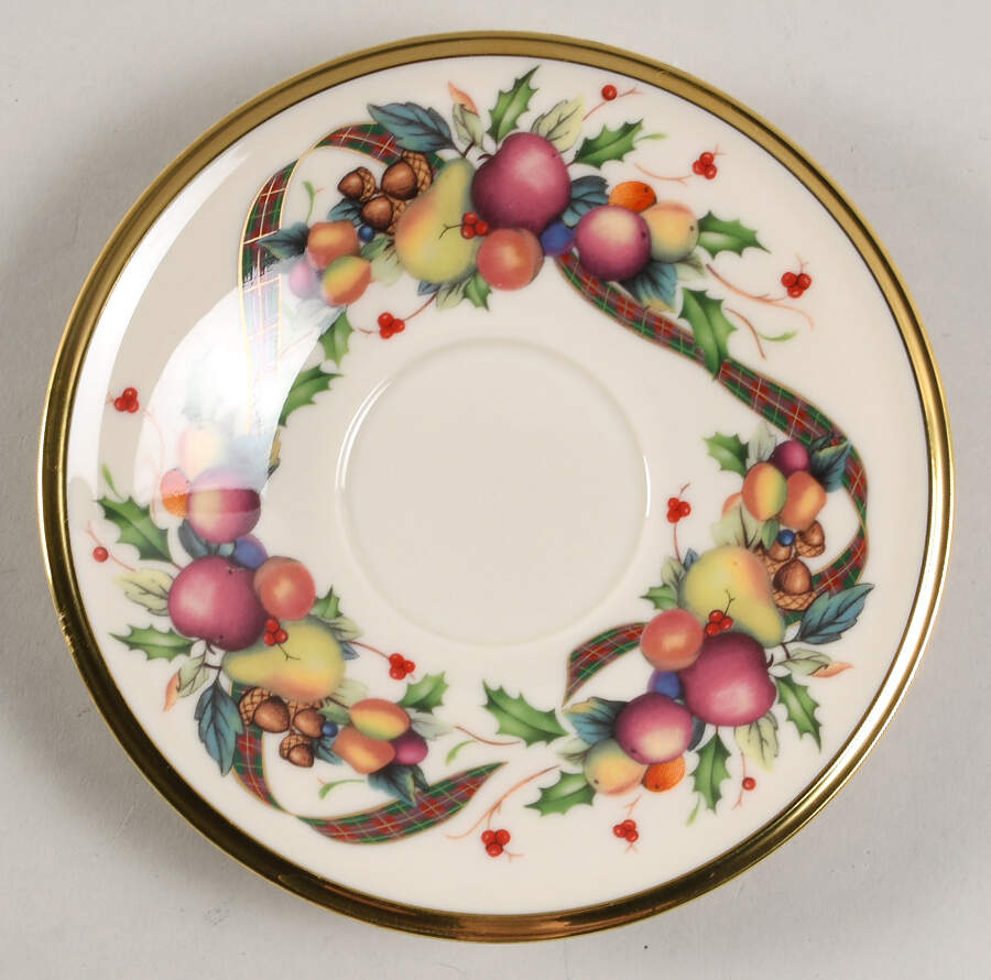 Holiday Tartan Saucer by Lenox-1