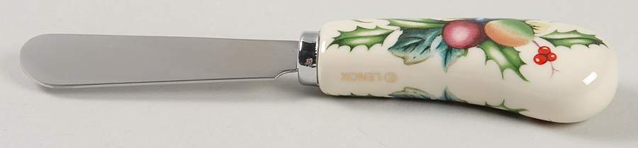 Holiday Tartan Individual Cheese Spreader by Lenox-1