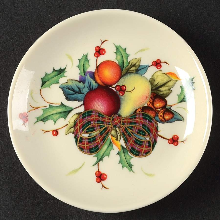 Holiday Tartan Individual Dip Dish by Lenox-1