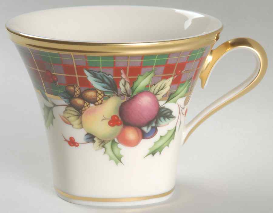 Holiday Tartan Square Cup by Lenox-1