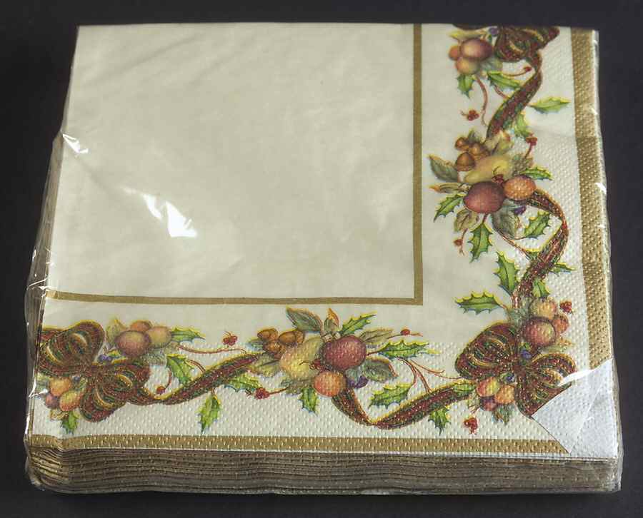 Holiday Tartan Package of Paper Luncheon Napkins by Lenox-1