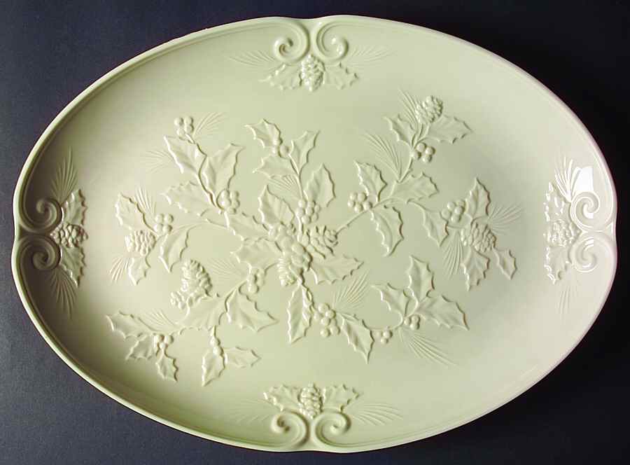 Winters Imprint 18" Oval Serving Platter by Lenox-1