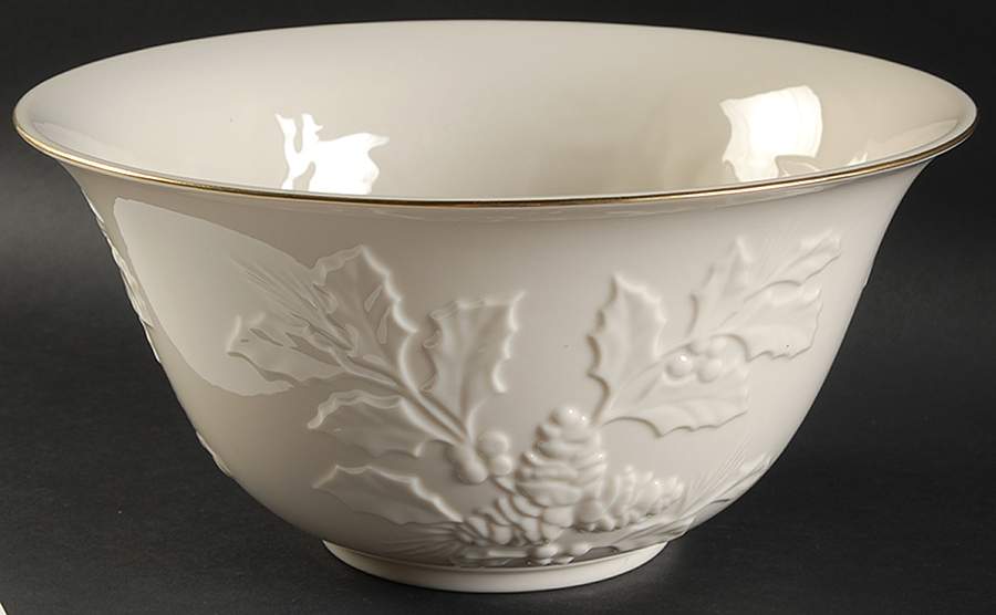 Winters Imprint 10" Large Salad Serving Bowl by Lenox-1