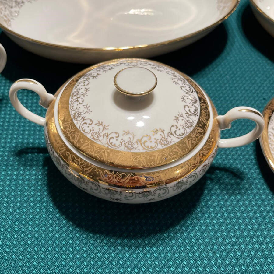 LCH2 Sugar Bowl & Lid by La Mae-1
