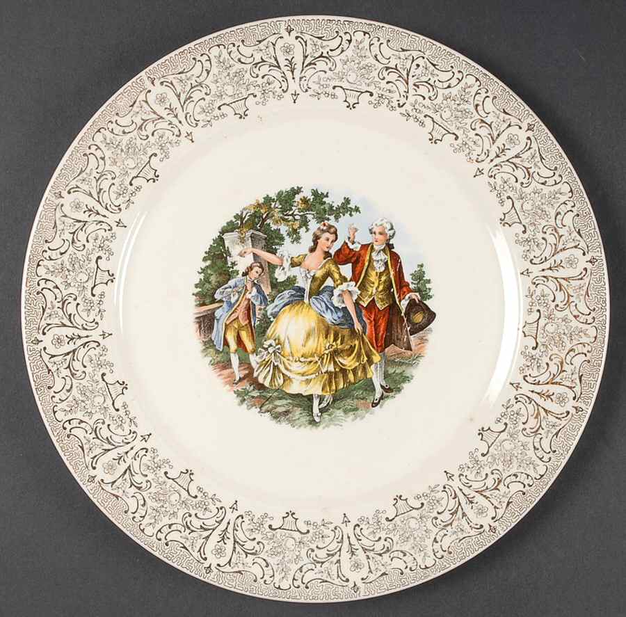 LIA34 Dinner Plate by Limoges-American-1