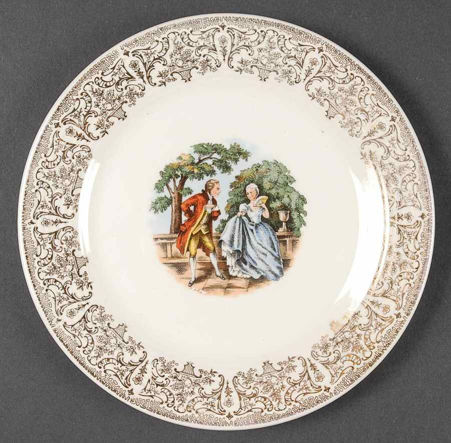 LIA34 Bread & Butter Plate by Limoges-American-1