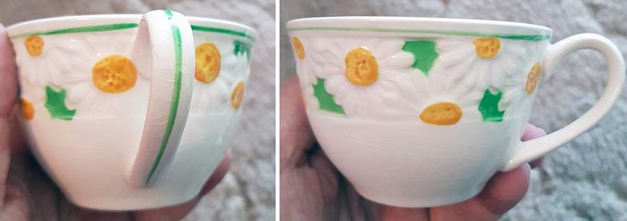 Daisytime Flat Cup by Lefton-1