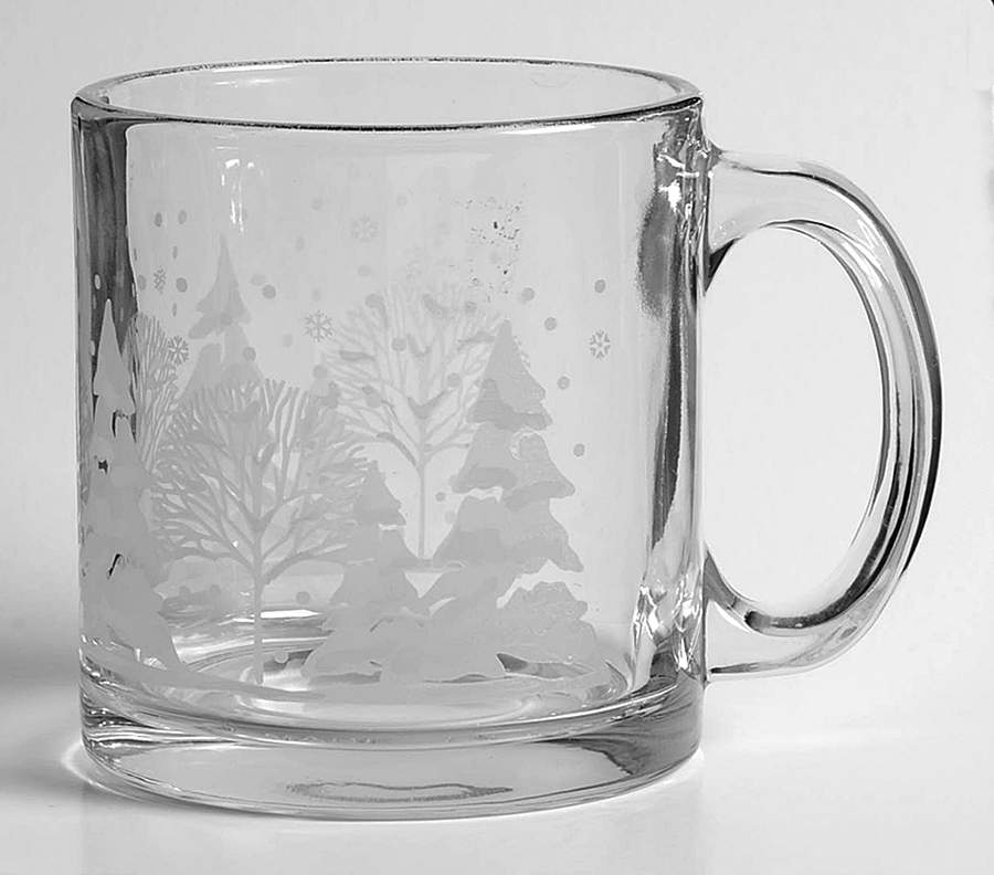 Pines Glassware Mug by Lynn's China-1