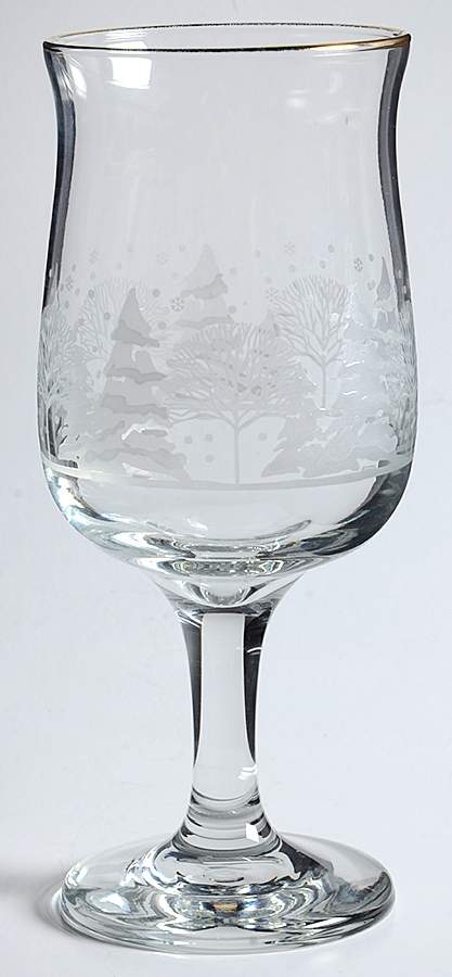 Pines 10 Oz Glassware Goblet by Lynn's China-1