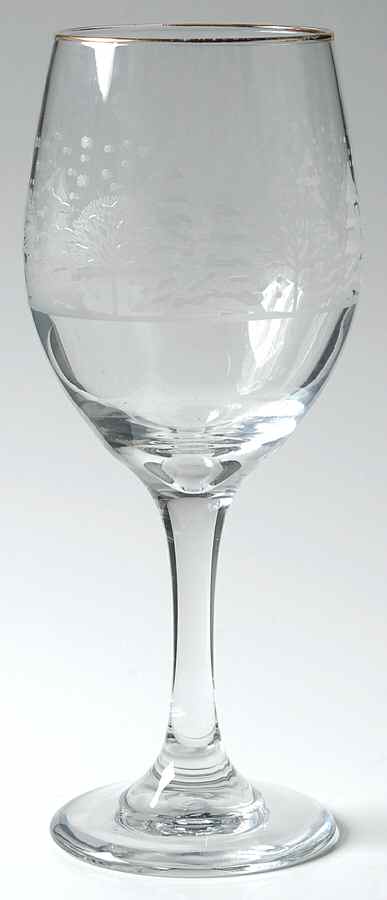 Pines 12 Oz Glassware Goblet by Lynn's China-1