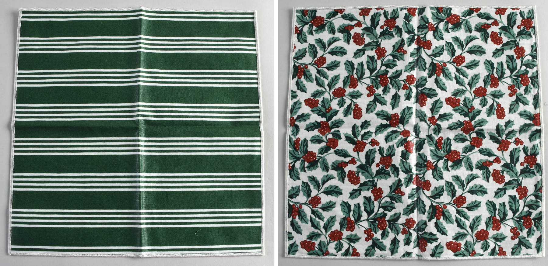 Holly Cloth Cocktail Napkin by Longaberger-1