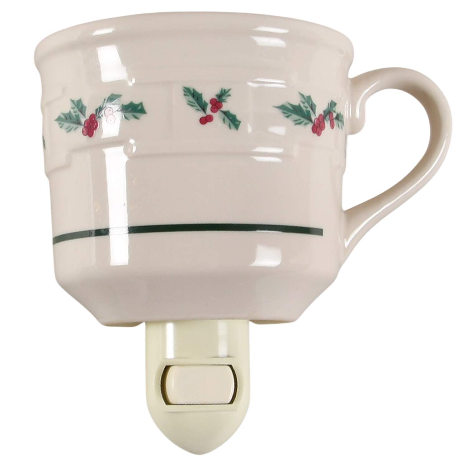 Holly 1 5/8" + cup (H) Night Light/Cup HC by Longaberger-1