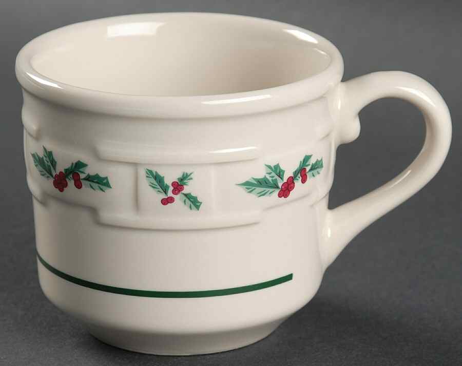 Holly Flat Cup by Longaberger-1