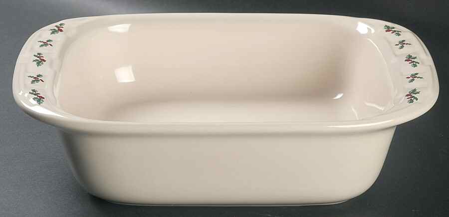 Holly 11" Square Baker by Longaberger-1
