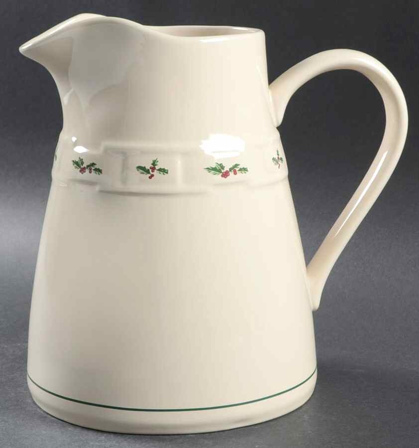 Holly 88 Oz Pitcher by Longaberger-1