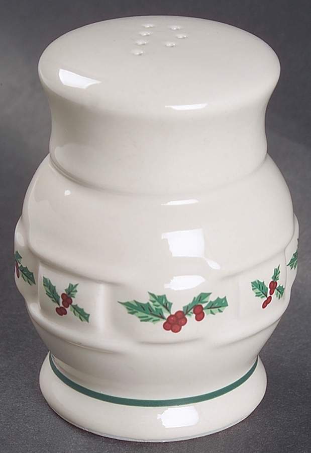 Holly Pepper Shaker by Longaberger-1