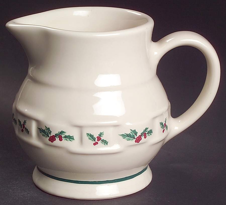 Holly Creamer by Longaberger-1