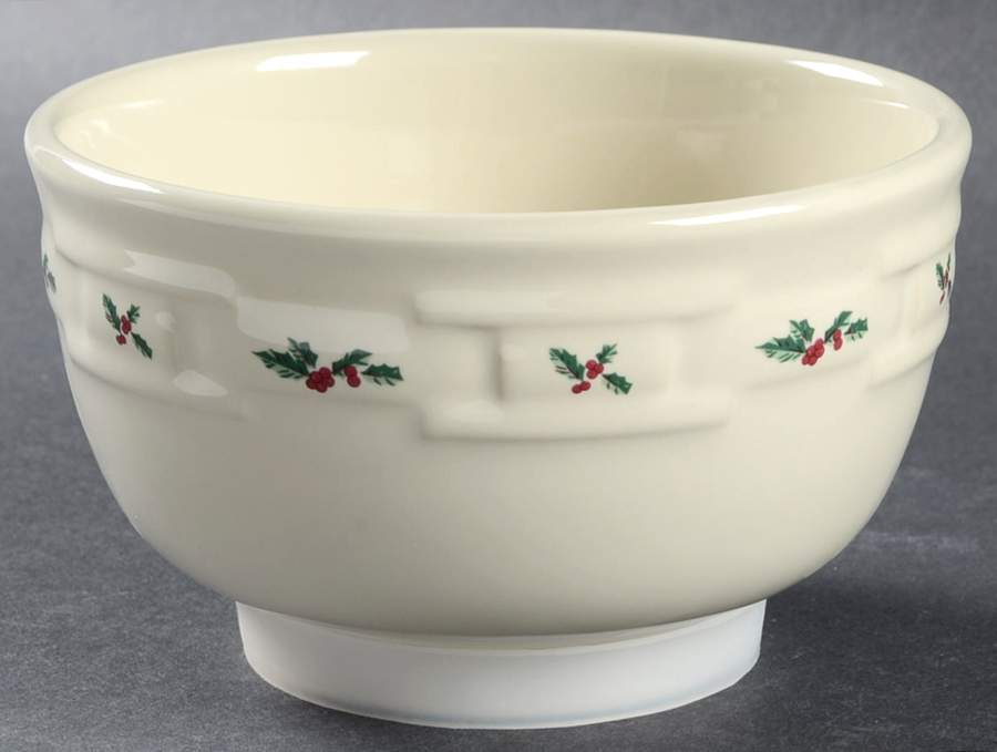 Holly 5" Bowl for 8-in-1 Entertainer Set by Longaberger-1