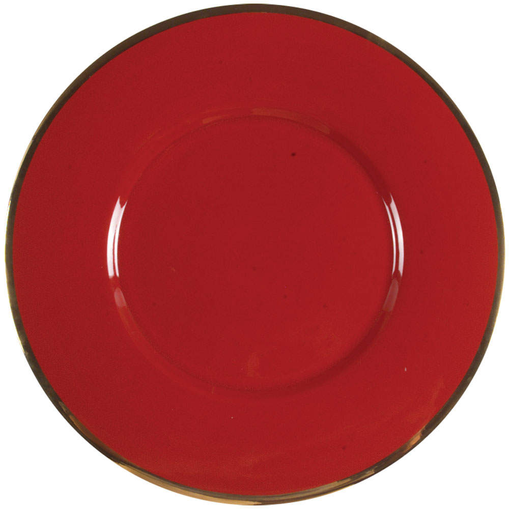 Holiday Gems Ruby Service Plate (Charger) by Lenox-1