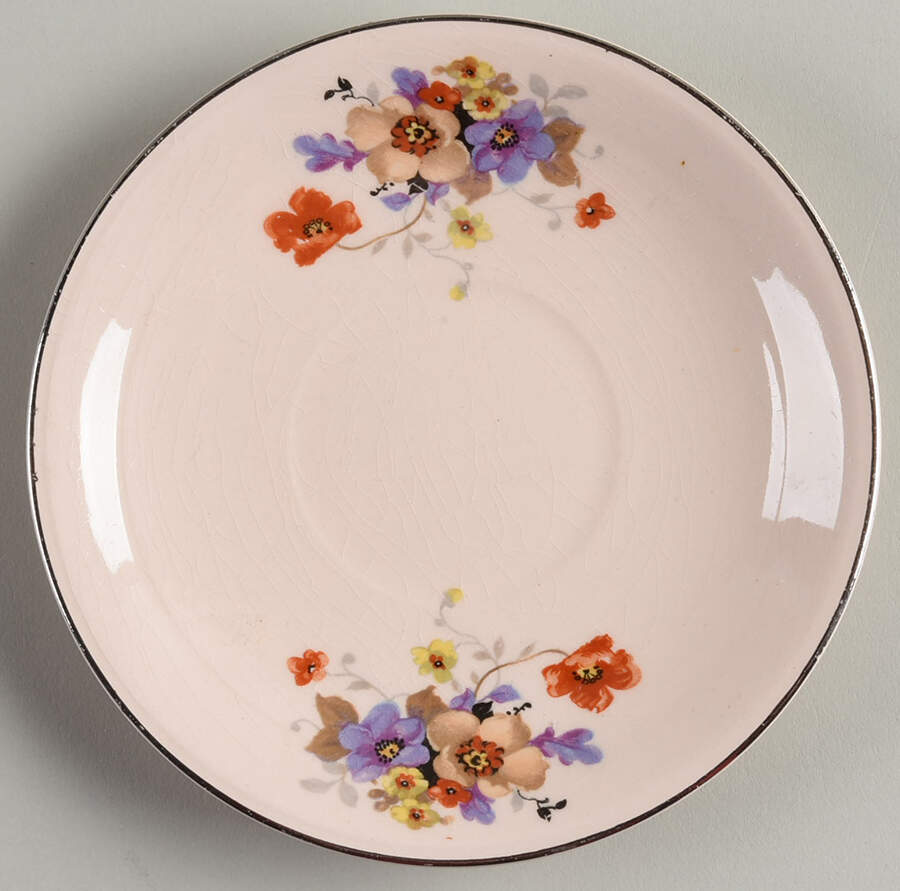 Springtime Saucer by Limoges-American-1