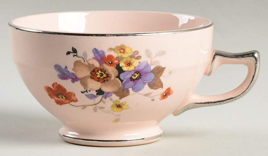 Springtime Footed Cup by Limoges-American-1