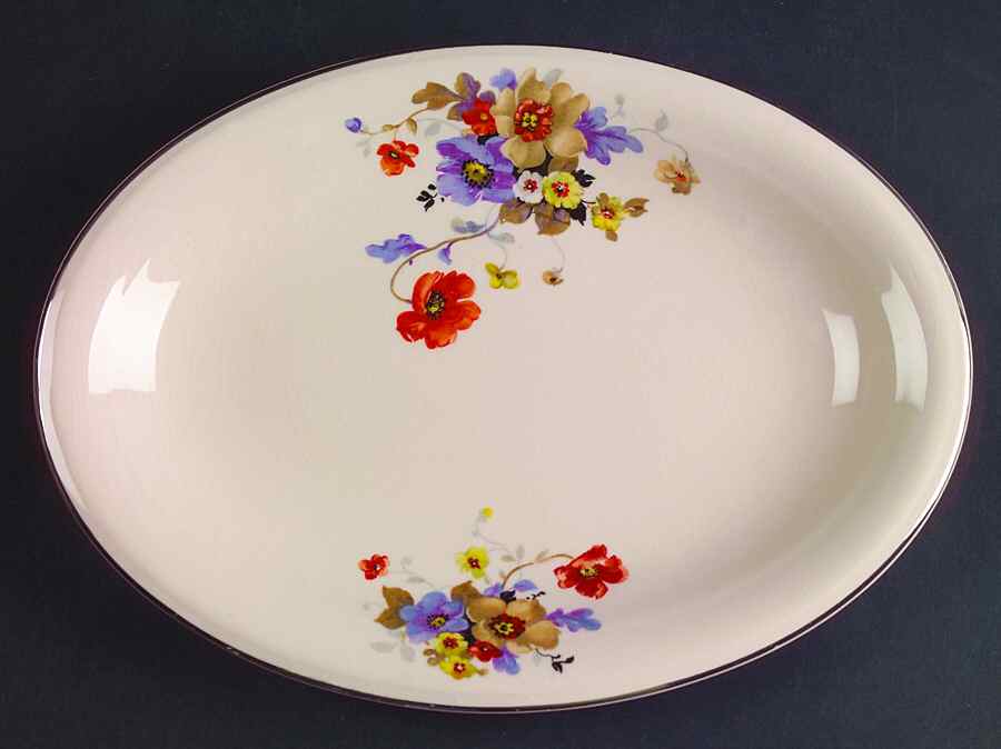Springtime Relish/Gravy Underplate by Limoges-American-1