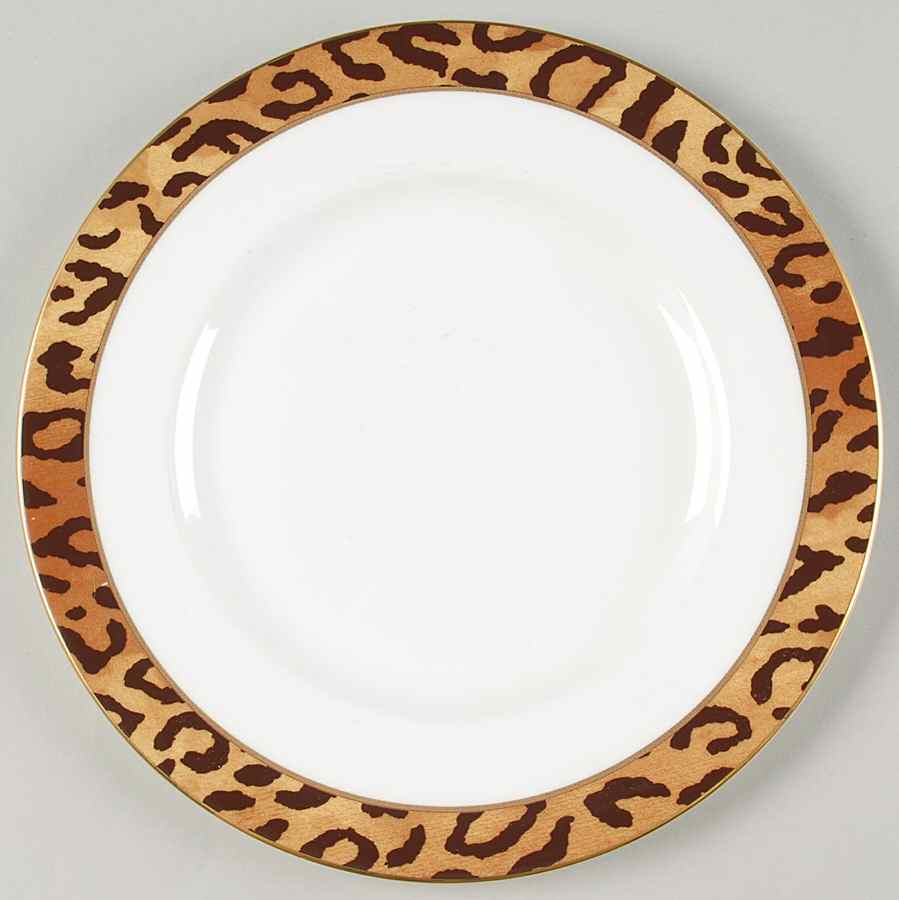 Leopard Dessert/Pie Plate by Ralph Lauren China-1